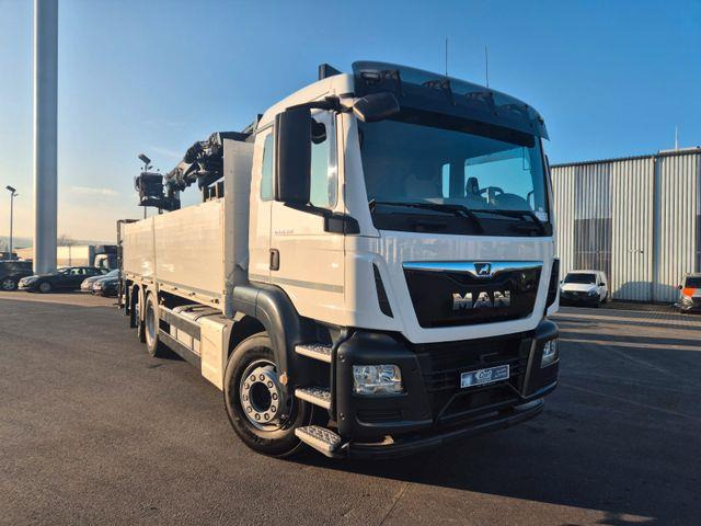 MAN TGS 26.460 6x2 Baustoff / Hiab 177 K - Dropside/ Flatbed truck: picture 3 MAN TGS 26.460 6x2 Baustoff / Hiab 177 K - Dropside/ Flatbed truck: picture 3