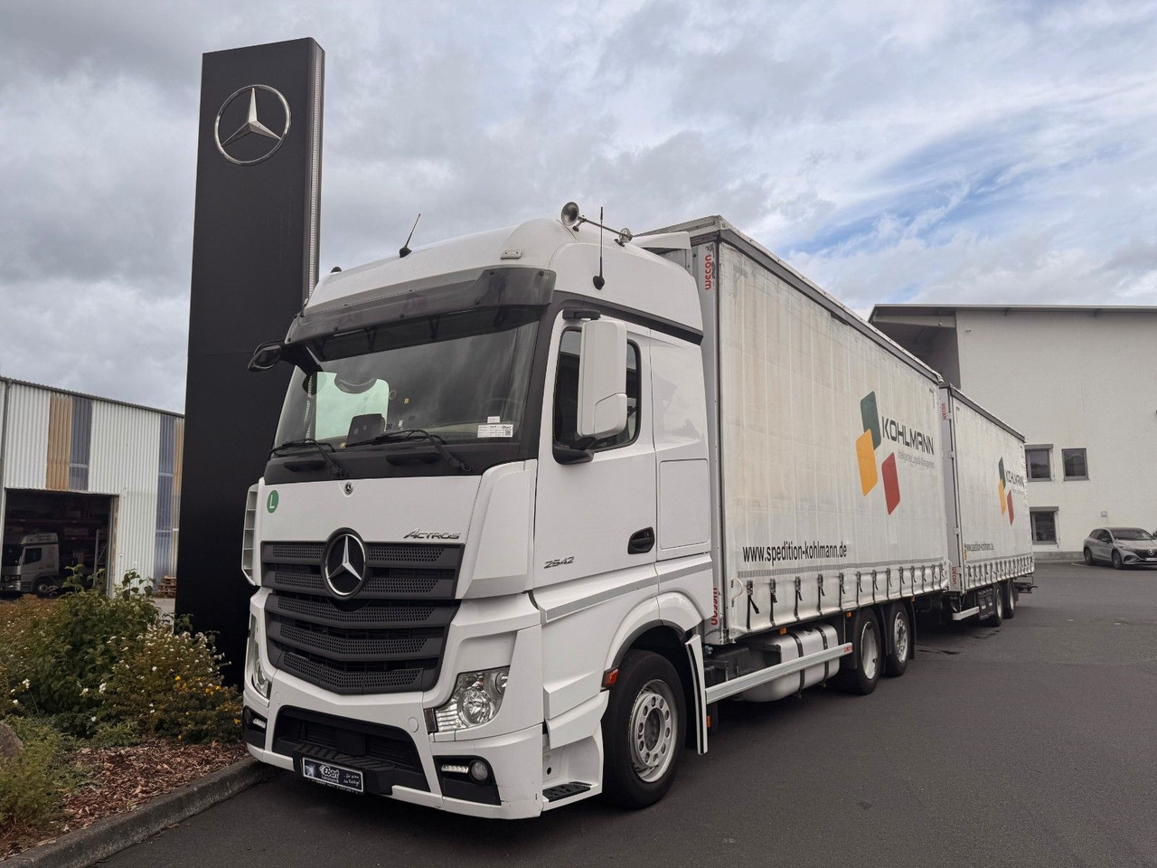 Mercedes-Benz Actros 2542 LnR 6x2 Retarder Standklima - Curtainsider truck: picture 1 Mercedes-Benz Actros 2542 LnR 6x2 Retarder Standklima - Curtainsider truck: picture 1