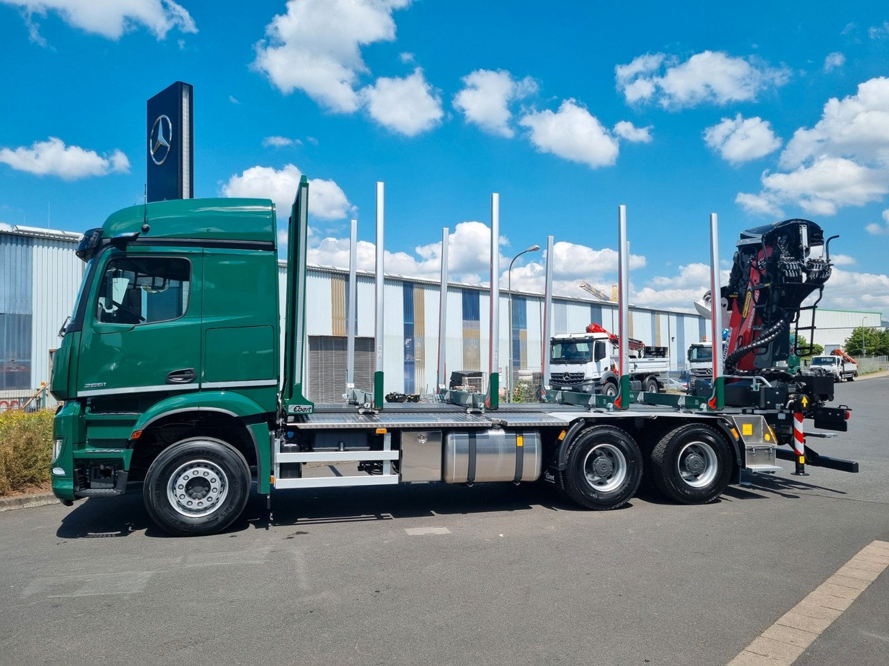 Mercedes-Benz Arocs 2651L 6x4 Palfinger-EPSILON Y Crane M12Z91 - Logging truck, Crane truck: picture 5 Mercedes-Benz Arocs 2651L 6x4 Palfinger-EPSILON Y Crane M12Z91 - Logging truck, Crane truck: picture 5