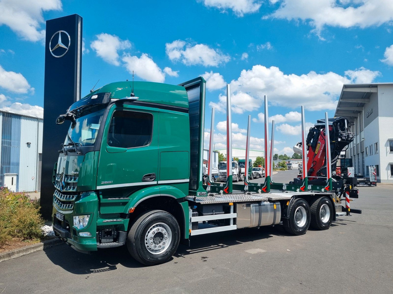 Mercedes-Benz Arocs 2651L 6x4 Palfinger-EPSILON Y Crane M12Z91 - Logging truck, Crane truck: picture 3 Mercedes-Benz Arocs 2651L 6x4 Palfinger-EPSILON Y Crane M12Z91 - Logging truck, Crane truck: picture 3