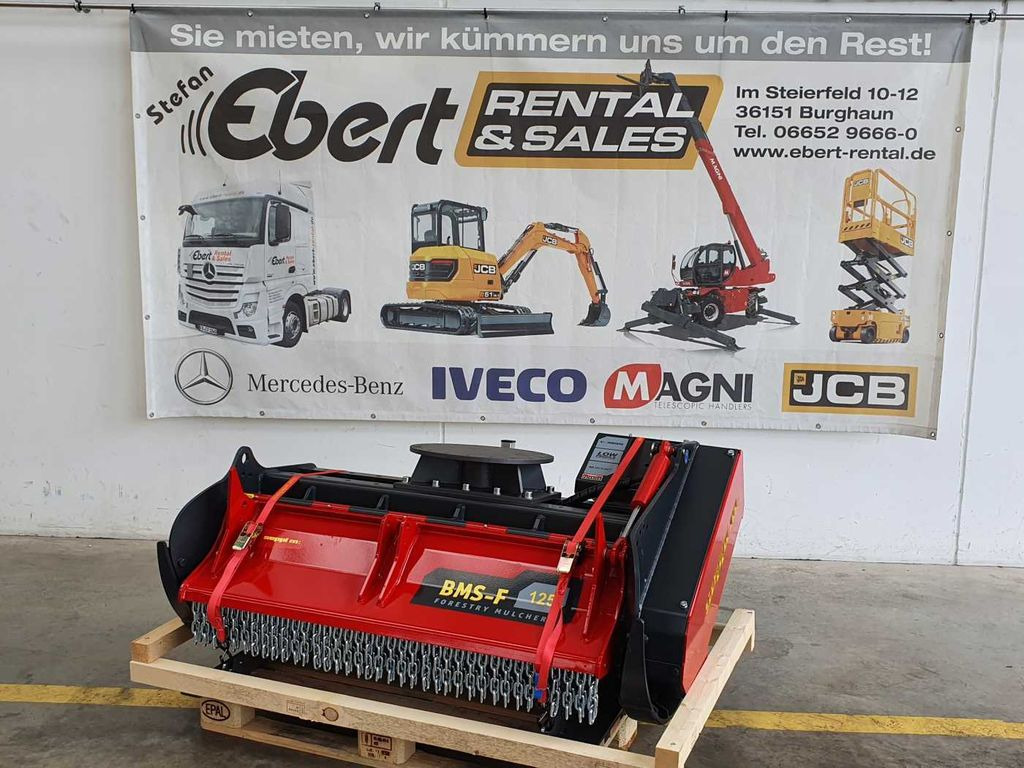 Seppi M. BMS-F 125 Forstmulcher 10-20to lagernd - Forestry mulcher: picture 1 Seppi M. BMS-F 125 Forstmulcher 10-20to lagernd - Forestry mulcher: picture 1