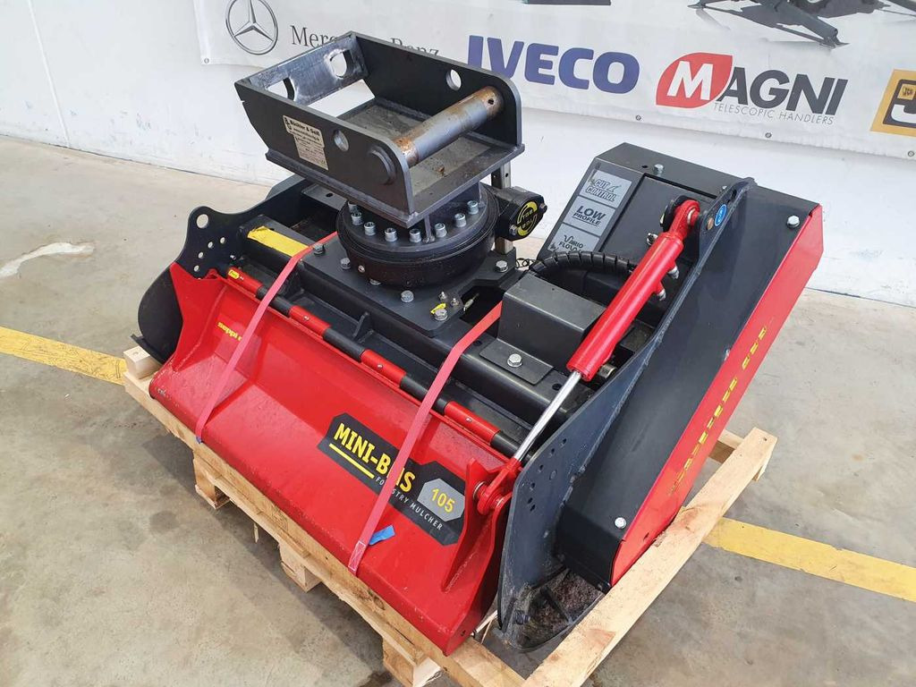 Forestry mulcher Seppi M. MINI-BMS 105 Mulcher / DEMO / Drehmotor Seppi M. MINI-BMS 105 Mulcher / DEMO / Drehmotor: picture 10 Forestry mulcher Seppi M. MINI-BMS 105 Mulcher / DEMO / Drehmotor Seppi M. MINI-BMS 105 Mulcher / DEMO / Drehmotor: picture 10