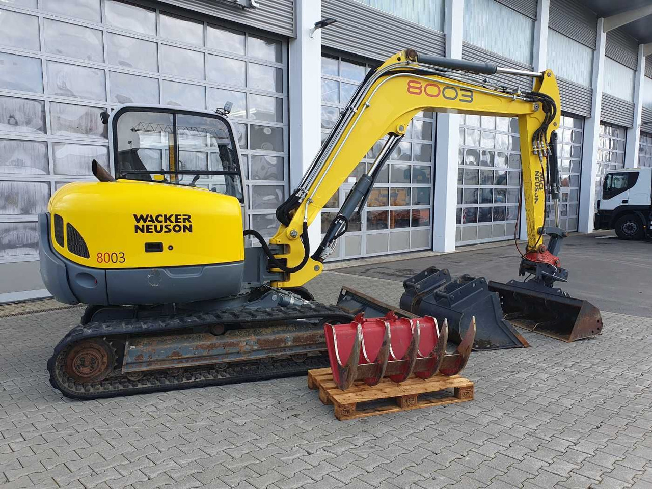 Wacker 8003 / MS08 / nur 4.035h / 2014 / Löffelpaket - Crawler excavator: picture 3 Wacker 8003 / MS08 / nur 4.035h / 2014 / Löffelpaket - Crawler excavator: picture 3