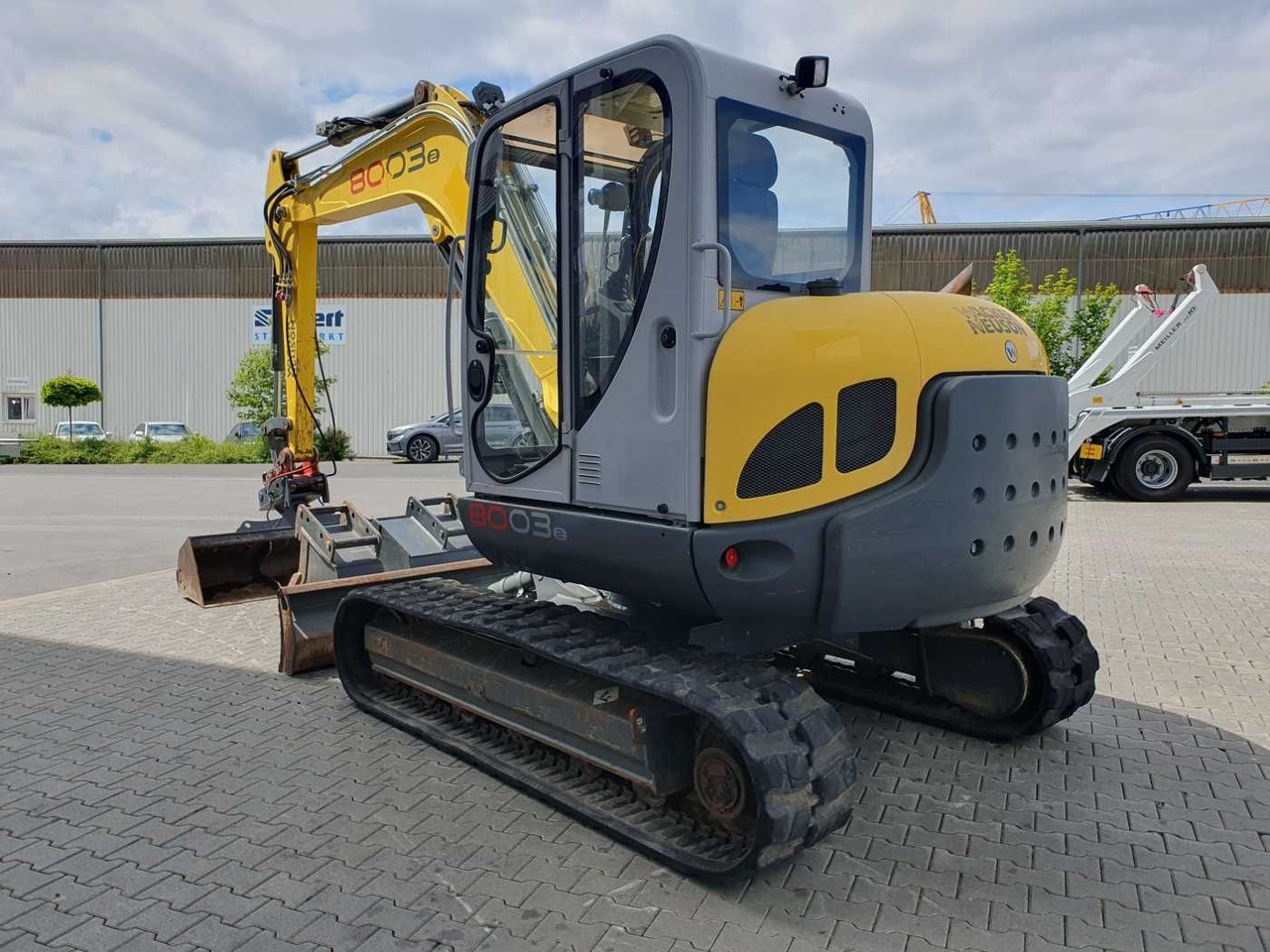 Wacker 8003 / MS08 / nur 4.035h / 2014 / Löffelpaket - Mini excavator: picture 5 Wacker 8003 / MS08 / nur 4.035h / 2014 / Löffelpaket - Mini excavator: picture 5