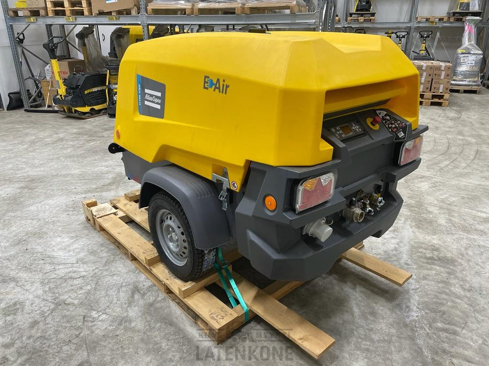 Atlas Copco E-Air H185 VSD Vaunukompressori - Air compressor: picture 4 Atlas Copco E-Air H185 VSD Vaunukompressori - Air compressor: picture 4