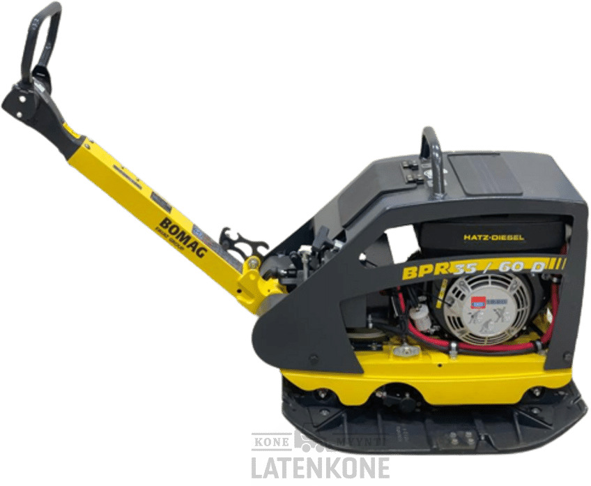 Vibratory plate Bomag BPR35/60DE tärylätkä renkailla: picture 11
