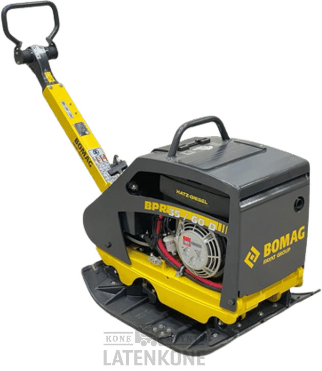 Vibratory plate Bomag BPR35/60DE tärylätkä renkailla: picture 12