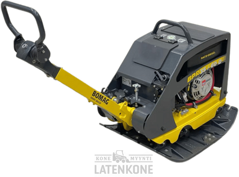Vibratory plate Bomag BPR35/60DE tärylätkä renkailla: picture 10
