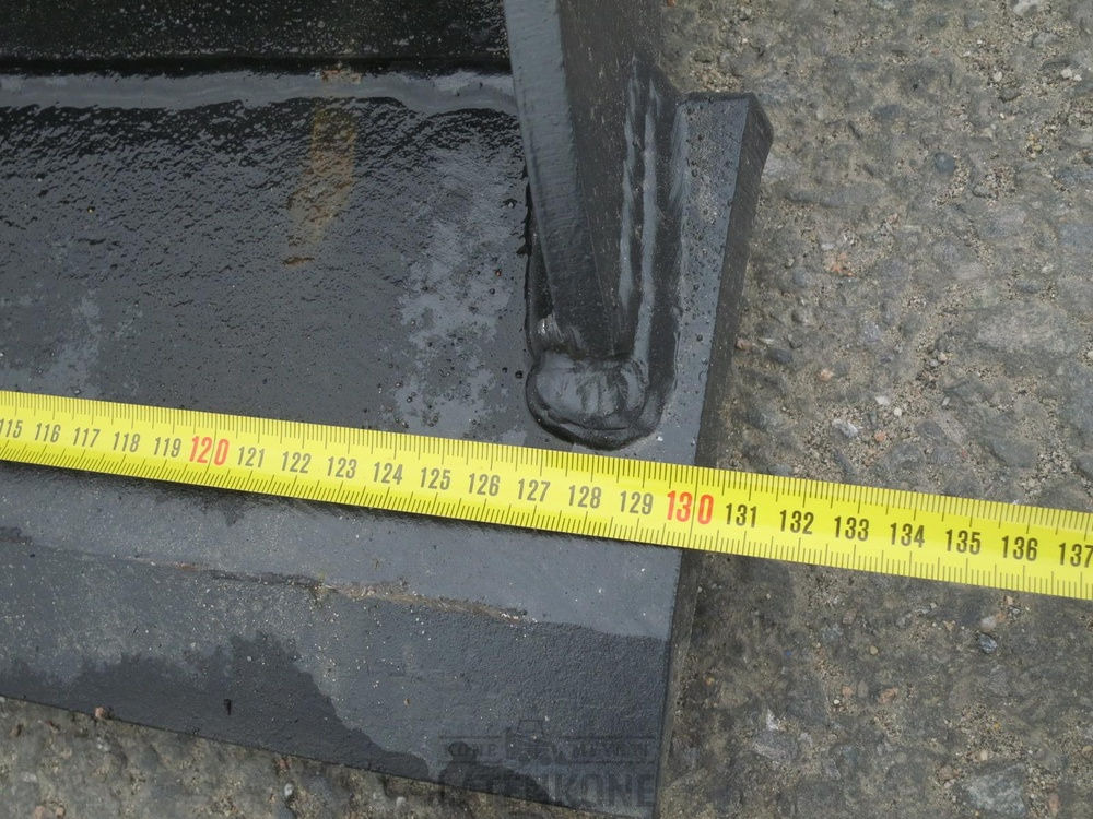 Bucket for Construction machinery Rinne Luiskakauha 1300mm S45: picture 9