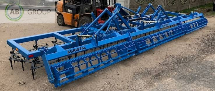 Heavy tine harrow hydraulically folding 7.7 m Agristal CBP - Spring tine harrow: picture 2 Heavy tine harrow hydraulically folding 7.7 m Agristal CBP - Spring tine harrow: picture 2