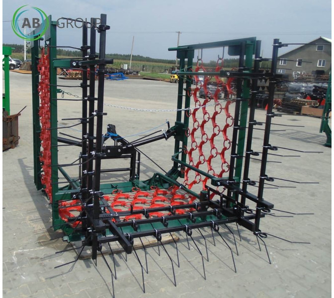 METAL-TECHNIK włóko-chwastownik 6 m - Chain harrow: picture 3 METAL-TECHNIK włóko-chwastownik 6 m - Chain harrow: picture 3
