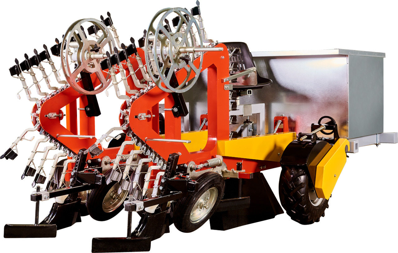 Semi-automatic grapple 2 row planter Solan S243 - Sowing equipment: picture 1 Semi-automatic grapple 2 row planter Solan S243 - Sowing equipment: picture 1