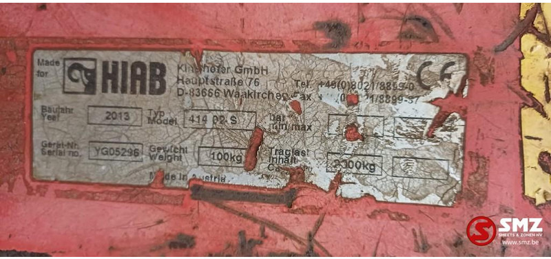 Hiab Occ palletbord 414-02-S Hiab - Attachment for Material handling equipment: picture 5 Hiab Occ palletbord 414-02-S Hiab - Attachment for Material handling equipment: picture 5