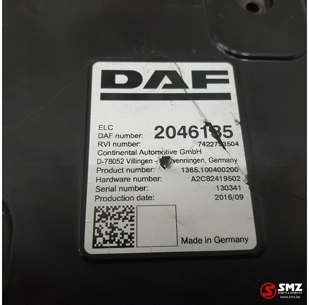 DAF Occ ECU ELC regeleenheid DAF - ECU for Truck: picture 5 DAF Occ ECU ELC regeleenheid DAF - ECU for Truck: picture 5