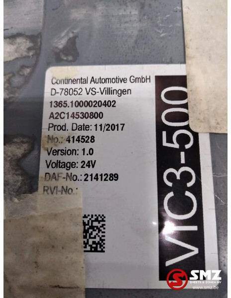 DAF Occ Ecu - DAF XF EURO 6 2141289 VIC3 - ECU for Truck: picture 2 DAF Occ Ecu - DAF XF EURO 6 2141289 VIC3 - ECU for Truck: picture 2