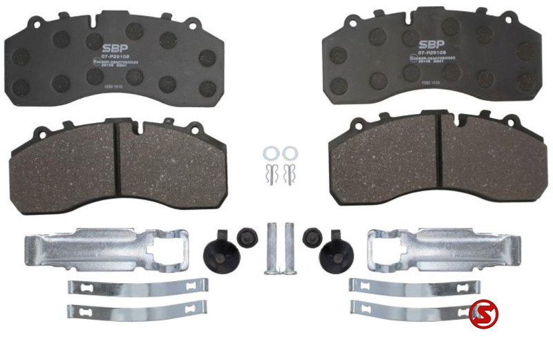 Diversen Remblok mercedes - daf - iveco WVA29108 - Brake pads for Truck: picture 1 Diversen Remblok mercedes - daf - iveco WVA29108 - Brake pads for Truck: picture 1