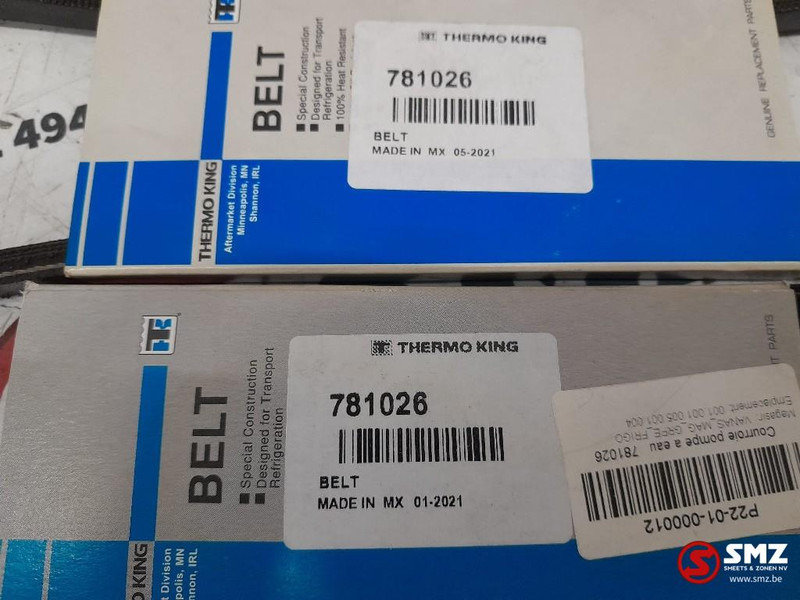 THERMOKING Set van 2 waterpompriemen Thermoking - Belt for Truck: picture 4 THERMOKING Set van 2 waterpompriemen Thermoking - Belt for Truck: picture 4