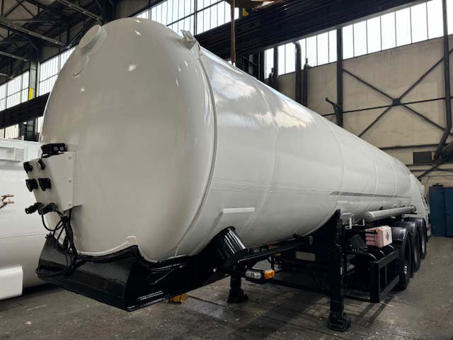 CRYOLOR gas tank semi trailer cryogenic for nitrogen, argon, oxygen, LIN, LOX, LAR. - Tank semi-trailer: picture 2 CRYOLOR gas tank semi trailer cryogenic for nitrogen, argon, oxygen, LIN, LOX, LAR. - Tank semi-trailer: picture 2