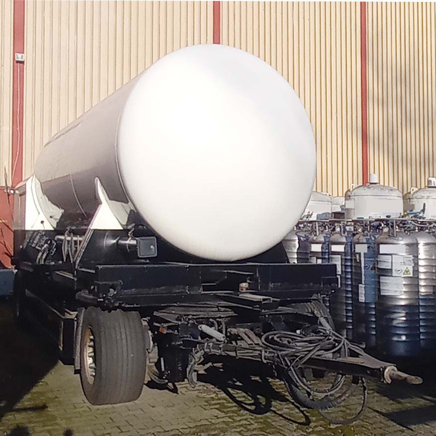 GOFA Tank trailer for oxygen, nitrogen, argon, gas, cryogenic - Tank semi-trailer: picture 1 GOFA Tank trailer for oxygen, nitrogen, argon, gas, cryogenic - Tank semi-trailer: picture 1