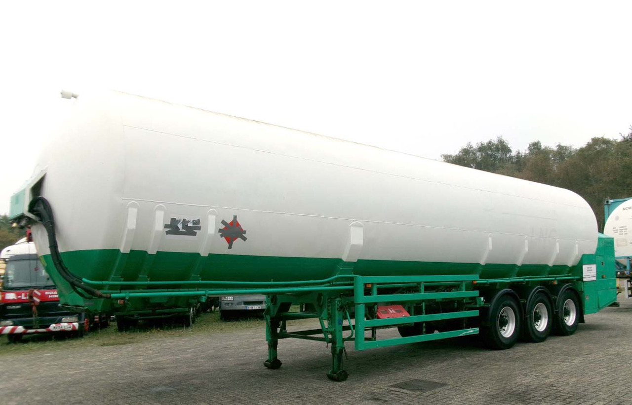 M1 Engineering Gas tank semi-trailer cryogenic used for LNG Methan Methane - Tank semi-trailer: picture 2 M1 Engineering Gas tank semi-trailer cryogenic used for LNG Methan Methane - Tank semi-trailer: picture 2
