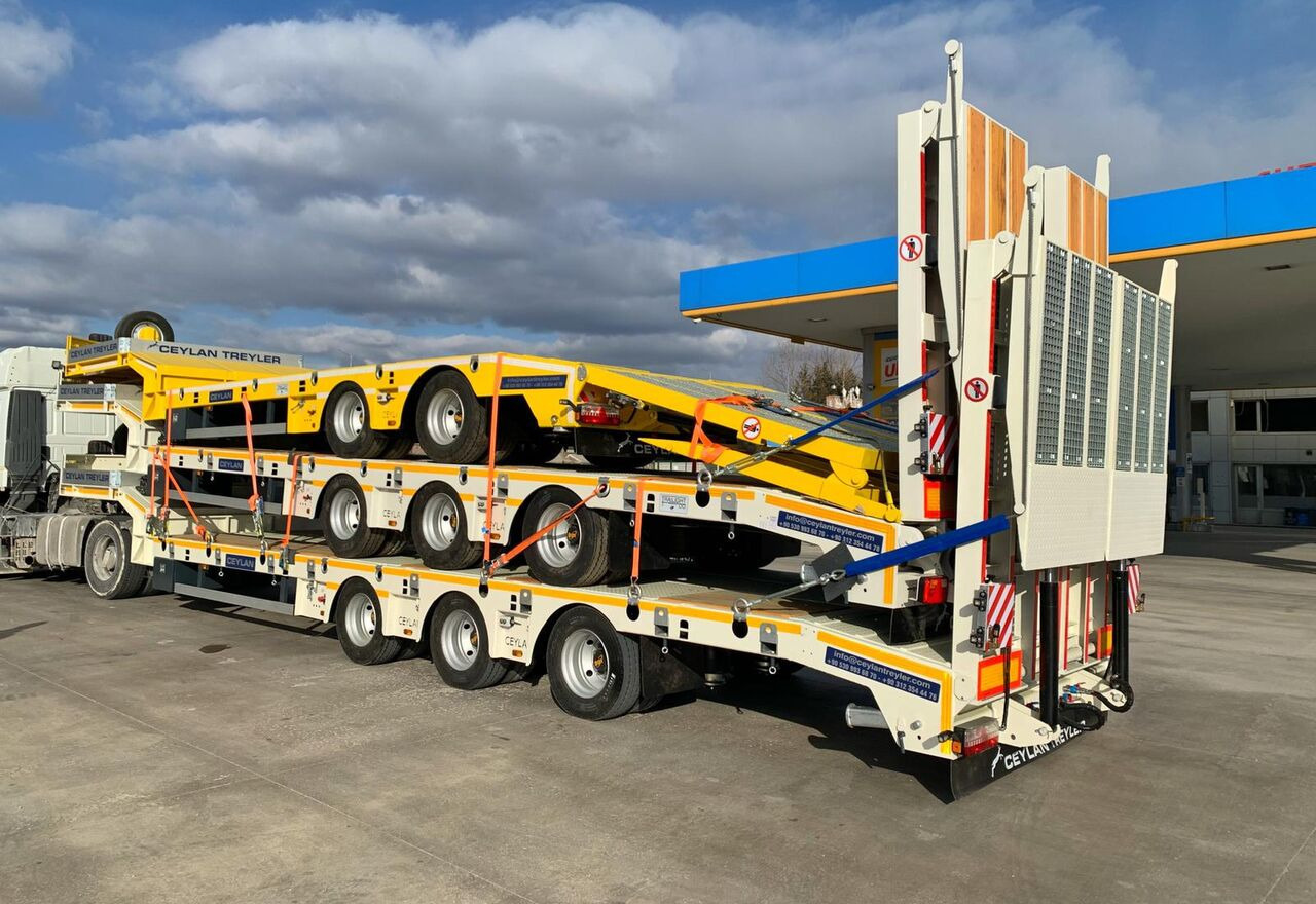 New Low loader semi-trailer CEYLAN 2 AXLES STANDART & EXTENDABLE LOWBED: picture 7