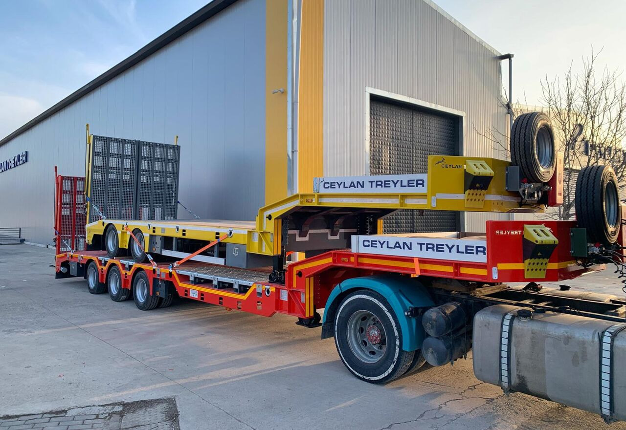 New Low loader semi-trailer CEYLAN 2 AXLES STANDART & EXTENDABLE LOWBED: picture 9