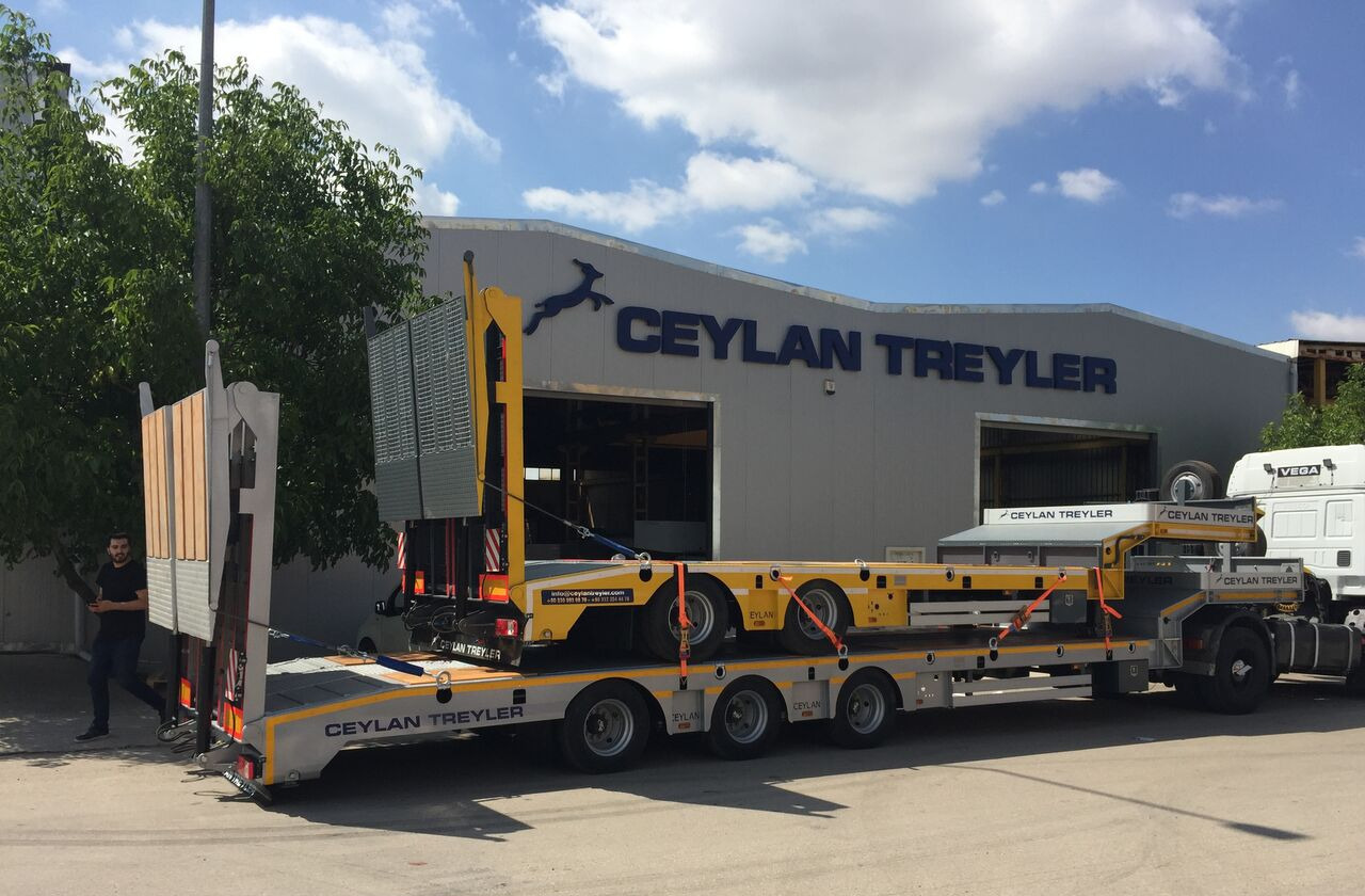 New Low loader semi-trailer CEYLAN 2 AXLES STANDART & EXTENDABLE LOWBED: picture 11