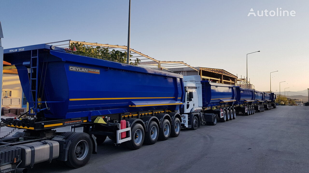 CEYLAN 35-40 M3 4 AXLE TIPPER - Tipper semi-trailer: picture 2 CEYLAN 35-40 M3 4 AXLE TIPPER - Tipper semi-trailer: picture 2