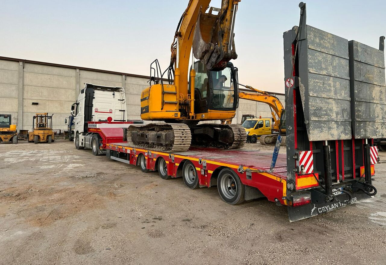 New Low loader semi-trailer CEYLAN 4 AXLES STANDART & EXTENDABLE LOWBED: picture 6