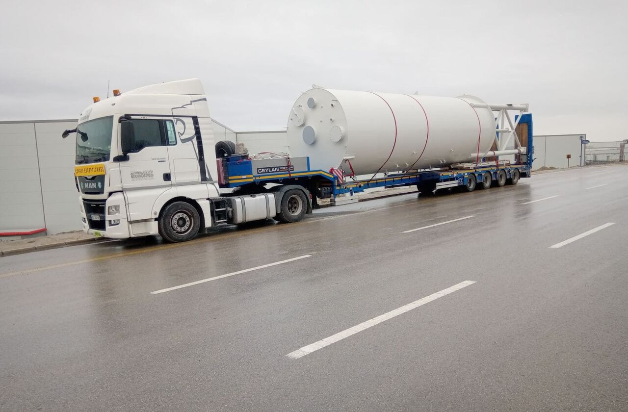 New Low loader semi-trailer CEYLAN 4 AXLES STANDART & EXTENDABLE LOWBED: picture 24