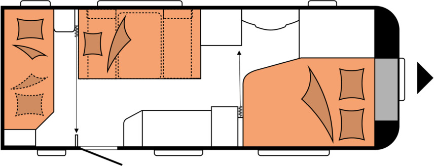 DE LUXE 540 KMFe - Caravan: picture 2 DE LUXE 540 KMFe - Caravan: picture 2