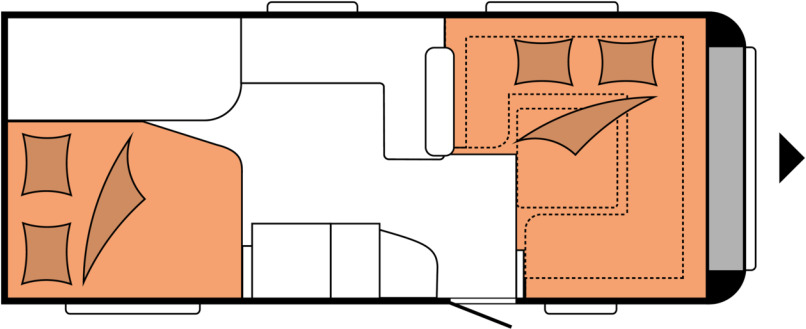 Hobby PRESTIGE 560 FC - Caravan: picture 2 Hobby PRESTIGE 560 FC - Caravan: picture 2