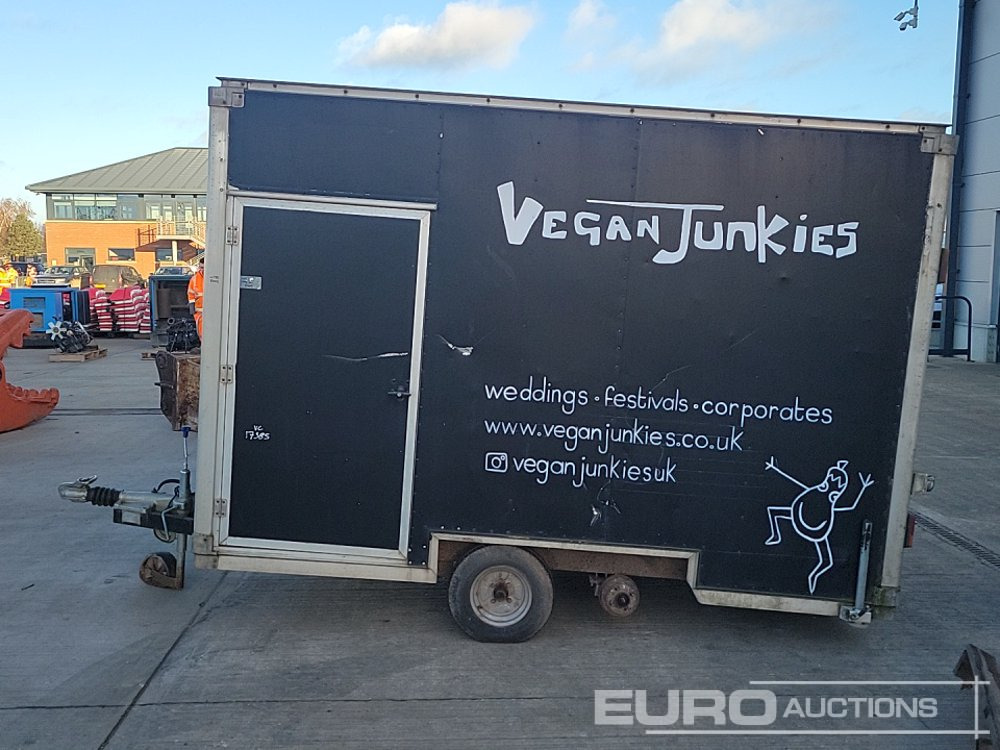 1 Ton Box Twin Axle Trailer, Side Door, Roller Door - Plant trailer: picture 2 1 Ton Box Twin Axle Trailer, Side Door, Roller Door - Plant trailer: picture 2