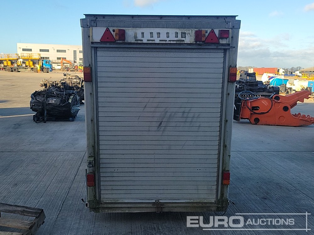 1 Ton Box Twin Axle Trailer, Side Door, Roller Door - Plant trailer: picture 4 1 Ton Box Twin Axle Trailer, Side Door, Roller Door - Plant trailer: picture 4