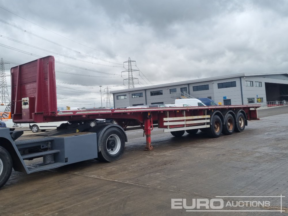 2002 General Trailers PJDSF3 - Dropside/ Flatbed semi-trailer: picture 1 2002 General Trailers PJDSF3 - Dropside/ Flatbed semi-trailer: picture 1