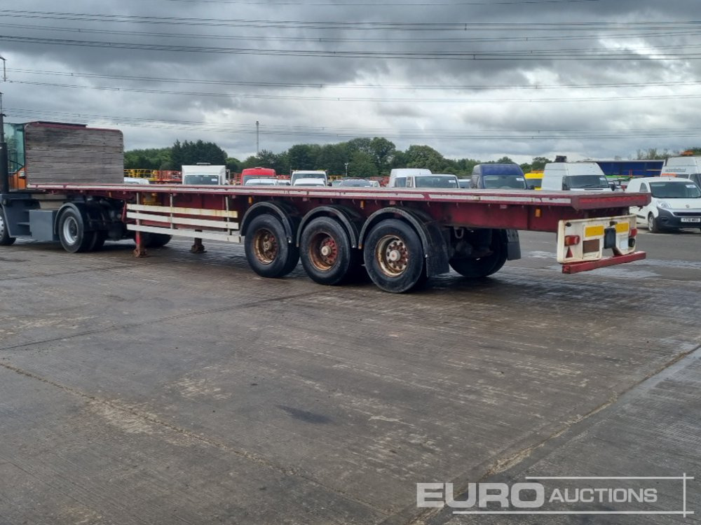 2002 General Trailers PJDSF3 - Dropside/ Flatbed semi-trailer: picture 3 2002 General Trailers PJDSF3 - Dropside/ Flatbed semi-trailer: picture 3