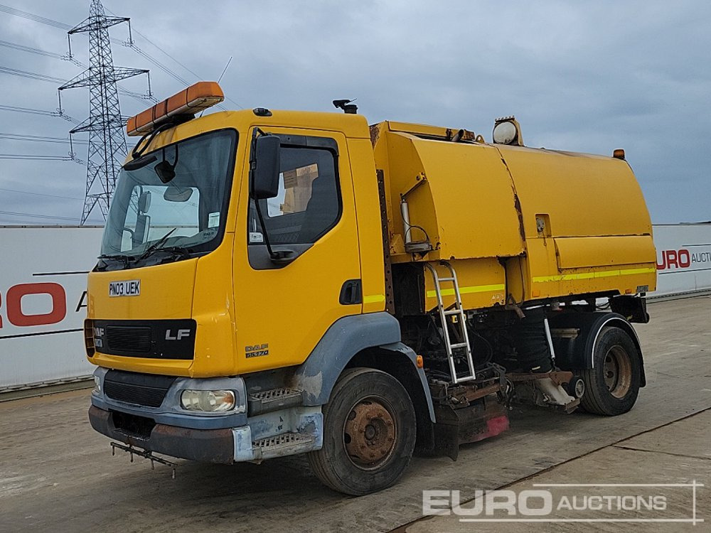 2003 DAF LF55.170 - Road sweeper: picture 1 2003 DAF LF55.170 - Road sweeper: picture 1