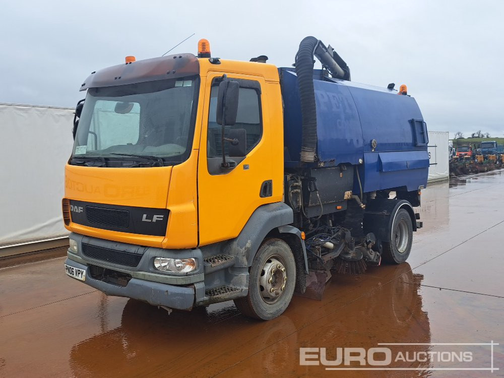 2006 DAF LF - Road sweeper: picture 1 2006 DAF LF - Road sweeper: picture 1