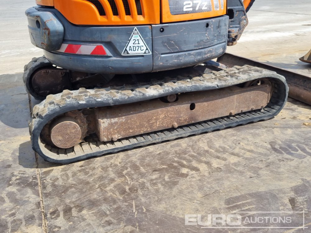 Mini excavator 2011 Doosan DX27Z: picture 18