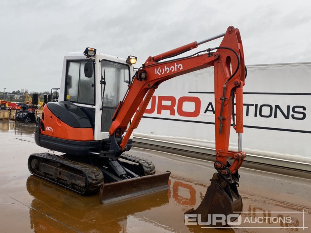 Mini excavator 2011 Kubota KX71-3: picture 7 Mini excavator 2011 Kubota KX71-3: picture 7