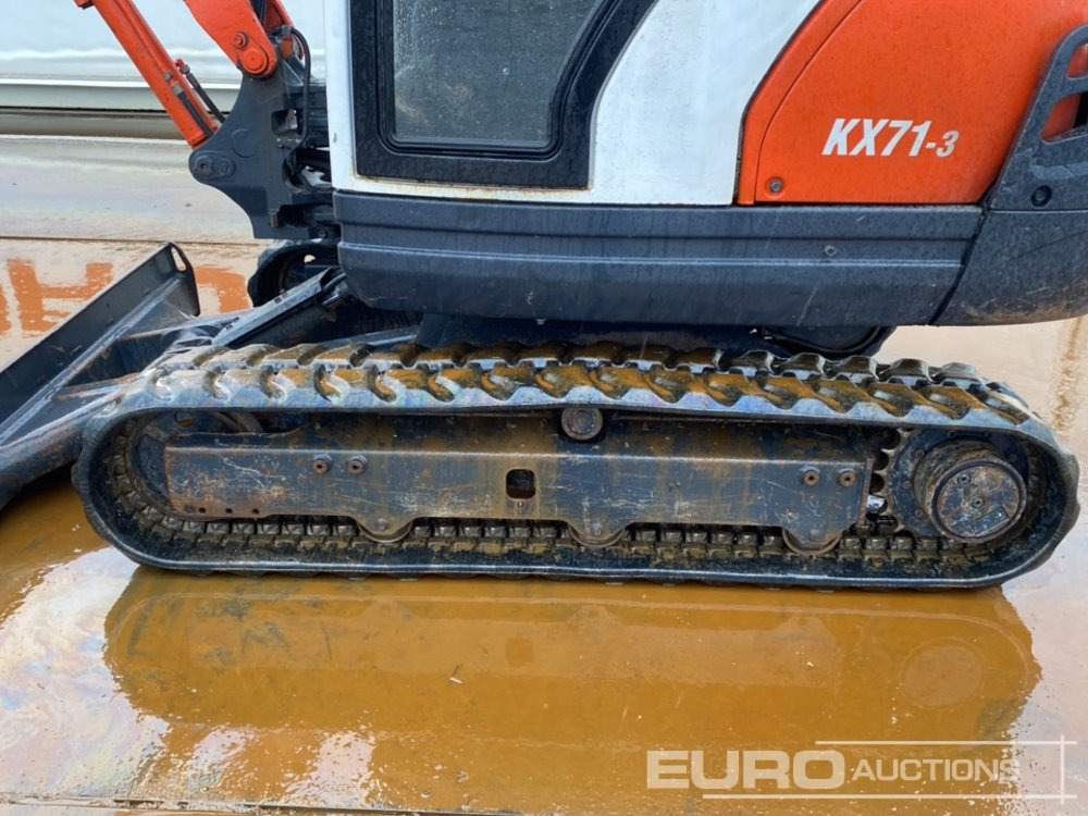 Mini excavator 2011 Kubota KX71-3: picture 9 Mini excavator 2011 Kubota KX71-3: picture 9