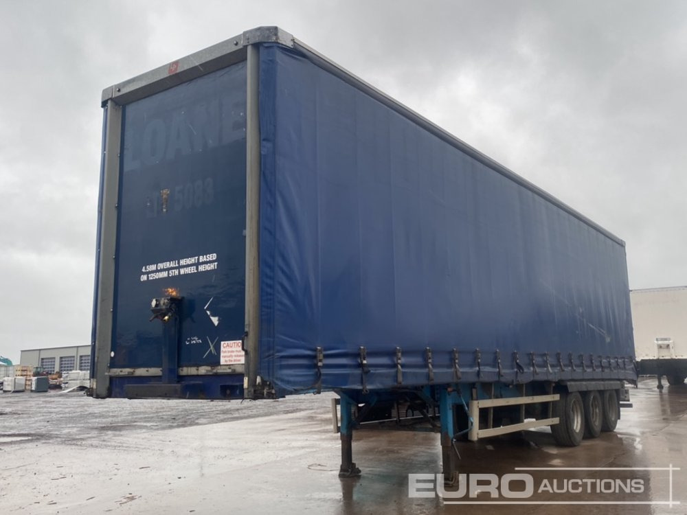 2011 Lawrence David SDC 45' Tri Axle Curtinsider Trailer - Curtainsider semi-trailer: picture 1 2011 Lawrence David SDC 45' Tri Axle Curtinsider Trailer - Curtainsider semi-trailer: picture 1