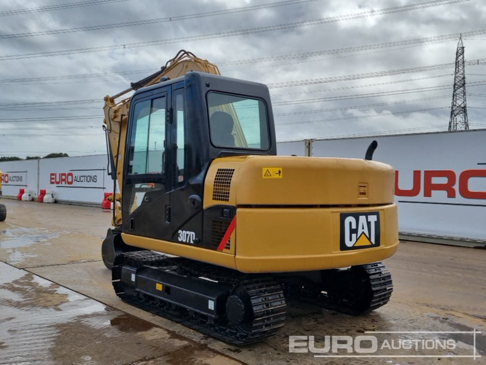 2012 CAT 307D - Mini excavator: picture 3 2012 CAT 307D - Mini excavator: picture 3