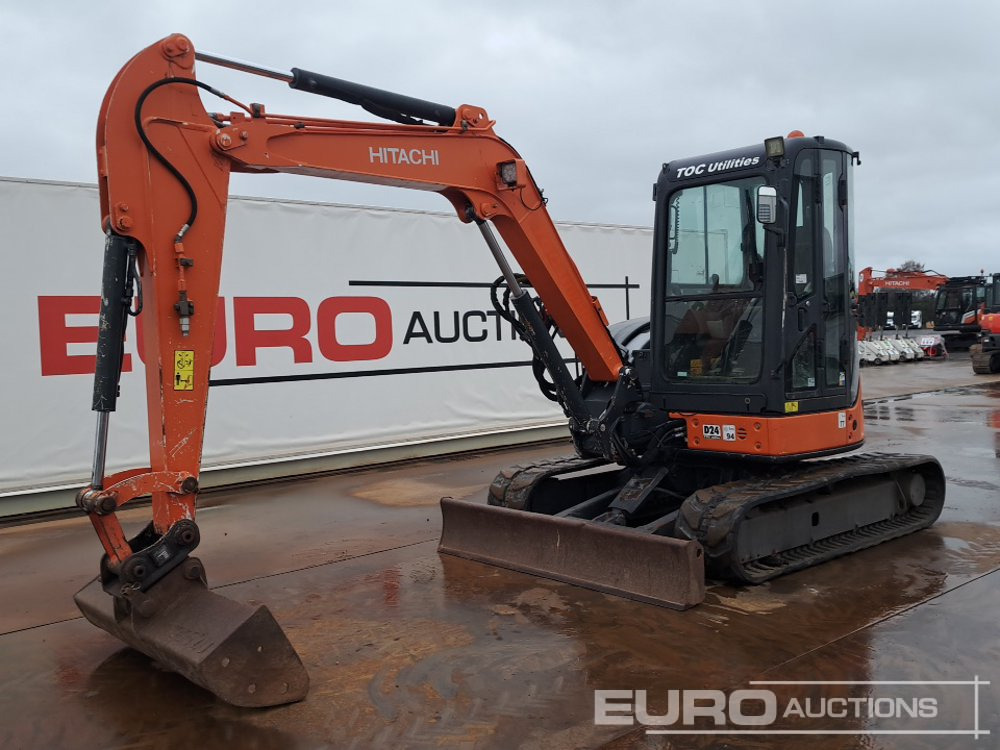 2013 Hitachi ZX52U-3 CLR - Mini excavator: picture 1 2013 Hitachi ZX52U-3 CLR - Mini excavator: picture 1