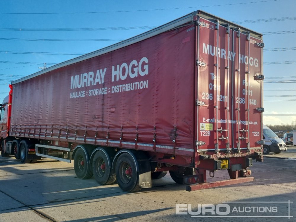 2013 SDC Tri Axle Curtainsider Trailer - Curtainsider semi-trailer: picture 3 2013 SDC Tri Axle Curtainsider Trailer - Curtainsider semi-trailer: picture 3