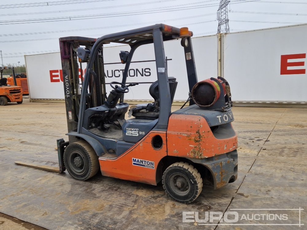 2013 Toyota 02-8FGF25 - Forklift: picture 3 2013 Toyota 02-8FGF25 - Forklift: picture 3