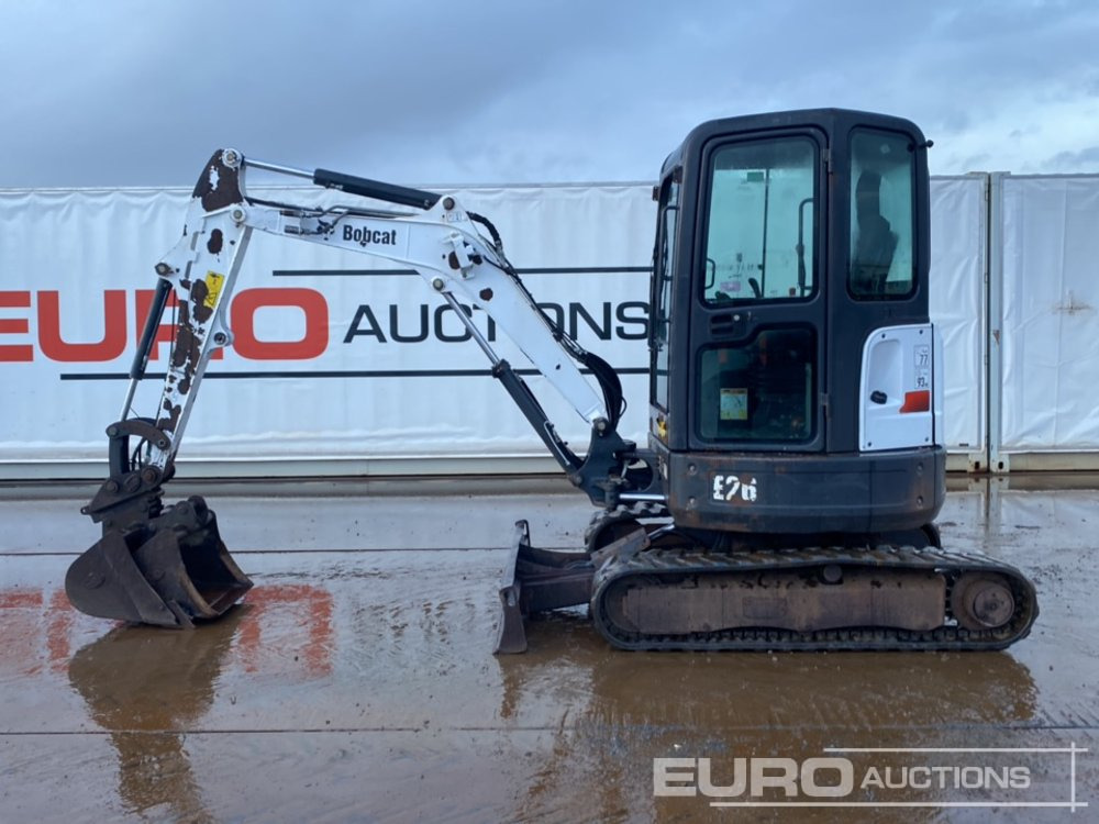 2014 Bobcat E26 EM - Mini excavator: picture 2 2014 Bobcat E26 EM - Mini excavator: picture 2