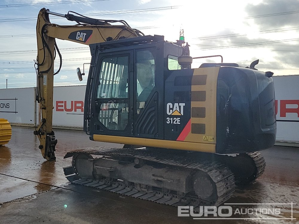 2014 CAT 312E - Crawler excavator: picture 3 2014 CAT 312E - Crawler excavator: picture 3