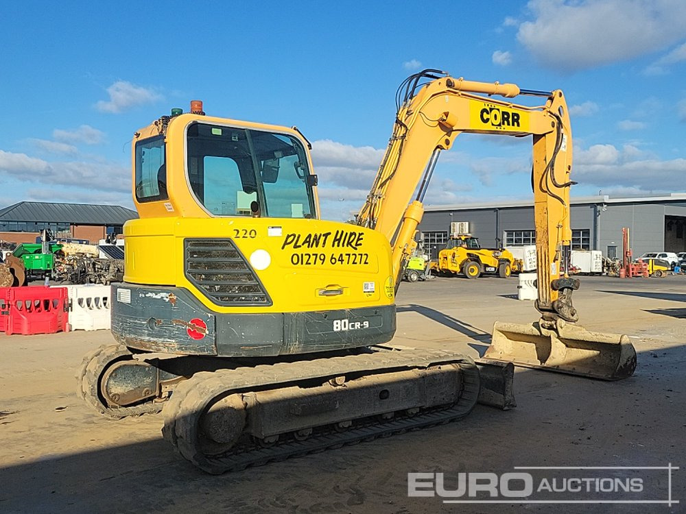 2014 Hyundai R80CR-9 - Mini excavator: picture 5 2014 Hyundai R80CR-9 - Mini excavator: picture 5