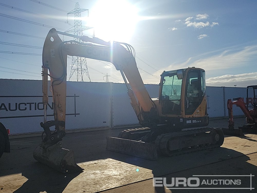 2014 Hyundai R80CR-9 - Mini excavator: picture 1 2014 Hyundai R80CR-9 - Mini excavator: picture 1